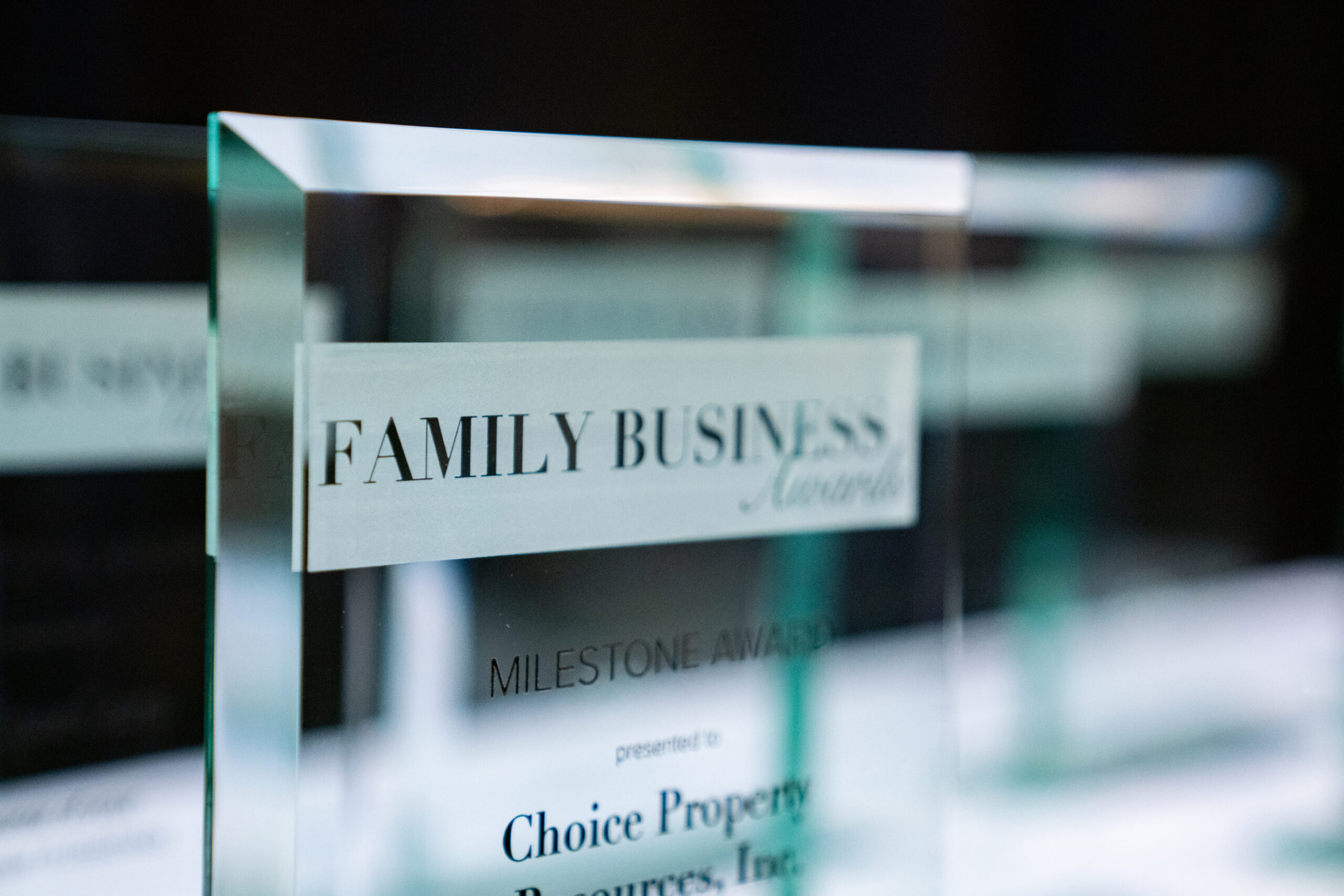 2021 Family Business Awards Program