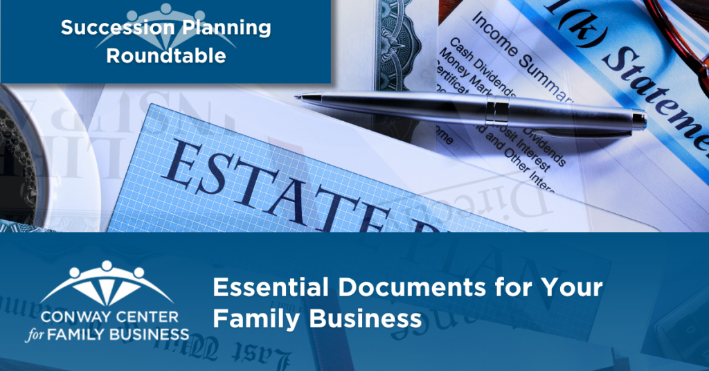 Essential Documents for Your Family Business - Succession Planning