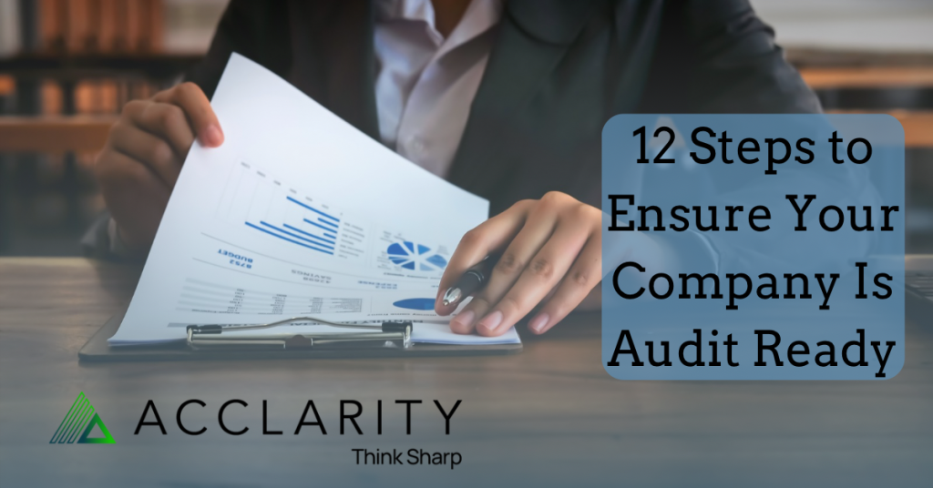 12 Steps to Ensure Your Company Is Audit Ready
