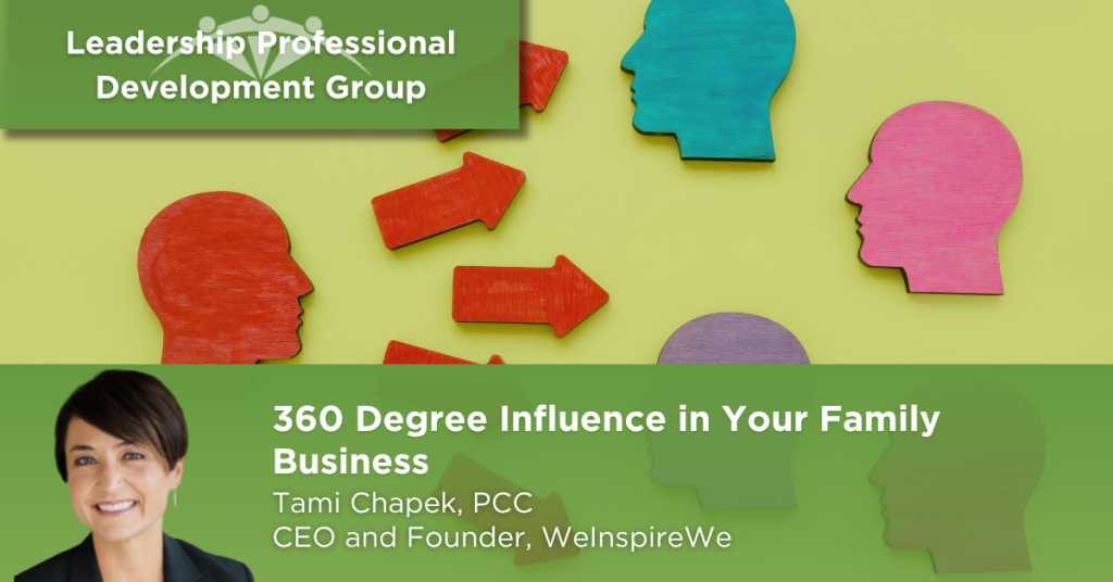 360 Degree Influence in Your Family Business